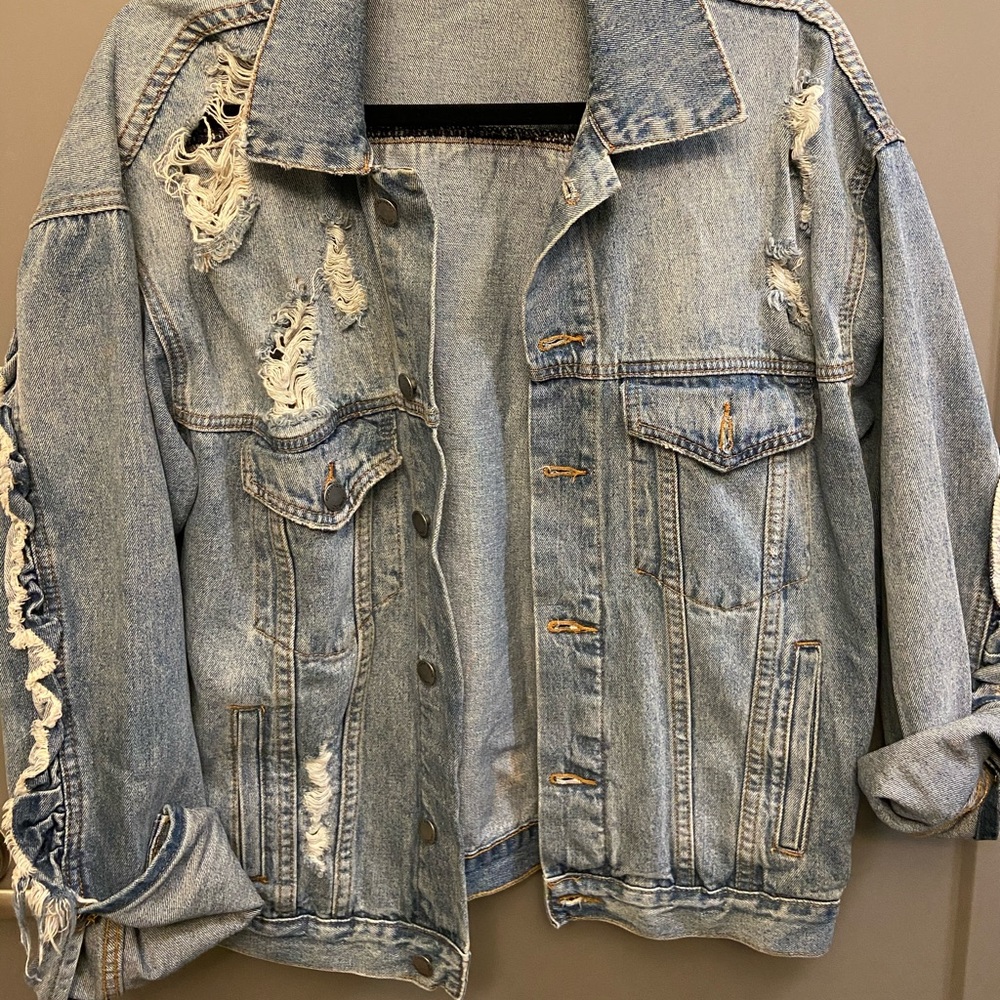 CARMAR Oversized Denim Jacket